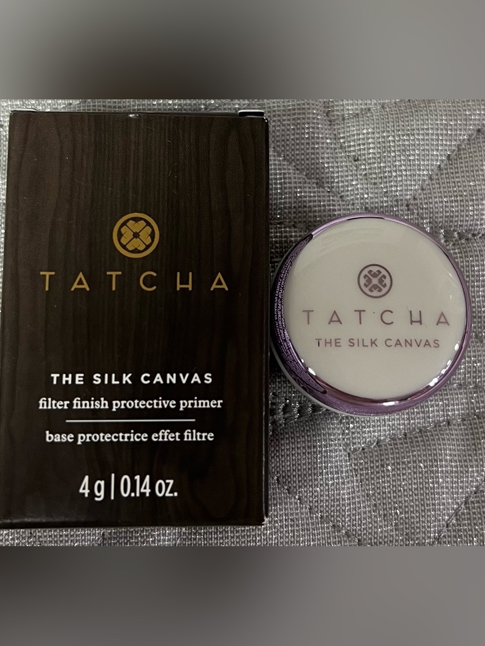 TATCHA The Silk Canvas primer NEW in BOX 4g